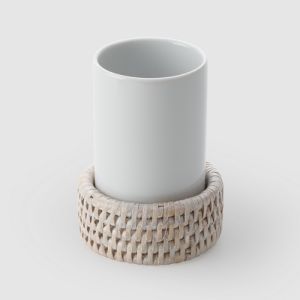 Decor Walther Basket 0936391 BASKET SMB glass holder light rattan