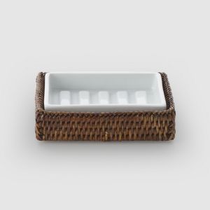 Decor Walther Korb 0936492 BASKET STS Seifenhalter rattan dunkel