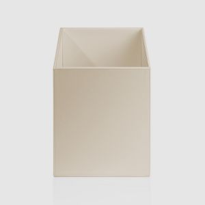 Decor Walther Brownie 0924847 BROWNIE PK Eimer ohne Deckel Kunstleder sand