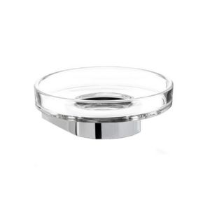 Decor Walther Jahrhundert 0586660 CENTURY WSS Seifenhalter Klarglas/ mattschwarz