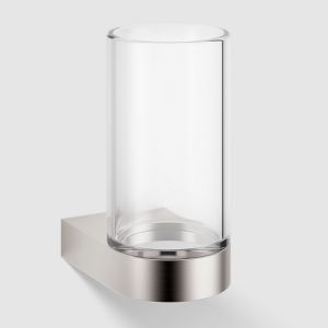 Decor Walther Century 0586770 CENTURY WMG KRISTALL glass holder brushed stainless steel