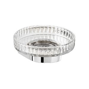 Decor Walther Jahrhundert 0586800 CENTURY WSS Seifenhalter klarglas/ chrom