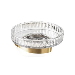 Decor Walther Jahrhundert 0586882 CENTURY WSS Seifenhalter Klarglas/Mattgold