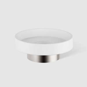 Decor Walther Century 0587270 CENTURY STS KRISTALL STONE soap holder brushed stainless steel