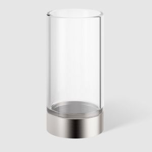 Decor Walther Century 0587570 CENTURY SMG KRISTALL glass holder brushed stainless steel