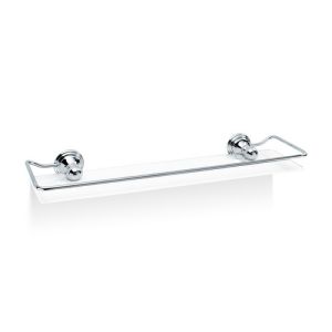 Decor Walther Classic 0511900 CL GLA R shelf 620mm white opal glass/ chrome