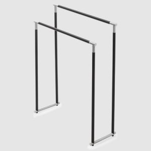 Decor Walther Club 0509360 CLUB HT towel stand choom and matte black