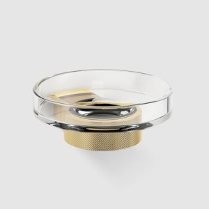 Decor Walther Club 0857720 CLUB WSS Seifenhalter Kristallglas gold