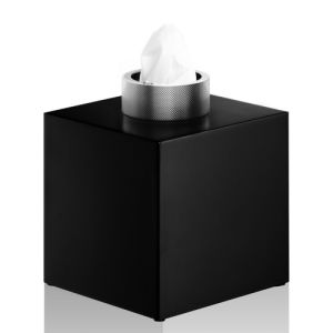 Decor Walther Club 0858660 CLUB KB Papiertuchbox mattschwarz/ chrom