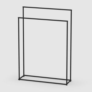 Decor Walther Mikado 0523060 MK HT towel stand matte black