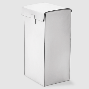 Decor Walther Nappa 0938850 NAPPA WB laundry basket genuine leather snow white