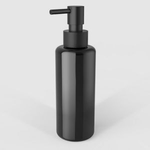 Decor Walther Porter 0863160 TT PORTER soap dispenser black glass matte black