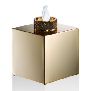 Decor Walther Felsen 0934420 ROCKS KB Papiertuchbox gold