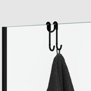 Decor Walther Shower 0900660 DH 1 hook for shower enclosure matte black