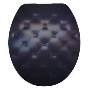 Diaqua Lyon 31171503 toilet seat with lid motif Black sofa