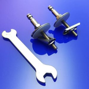 Duravit Vero Air 0061901000 scharnierset voor toiletzitting Vero Air 002201/002209