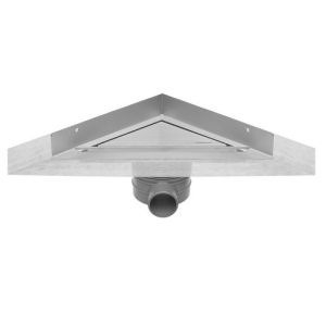 Easy Drain Aqua Jewels Delta AJDEZM doucheput 20x20cm zijuitloop