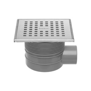 Easy Drain Aqua Plus Quattro AQUA+15X15MSI doucheput 15x15cm zijuitloop