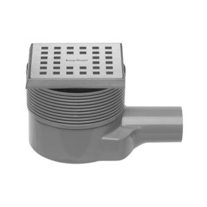 Easy Drain Aqua Quattro AQUA10X10MSI6 doucheput 10x10cm zijuitloop
