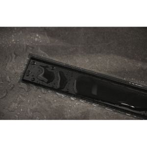 Easy Drain Compact 50 TAF Black EDM1TAFZM70050B douchegoot 70cm zijuitloop