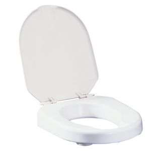 Etac Hi-Loo 80301067 toiletverhoger met deksel 6cm afneembaar wit