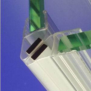 Exa-Lent Universal DS2420010 clear shower profile magnet 45 degrees (set of 2 pieces) 200cm 10mm
