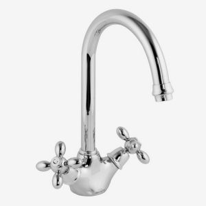 Fima Carlo Frattini Olivia F5007BR keukenkraan 2-greeps brons