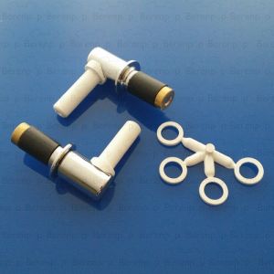 Geberit 597110000 set scharnieren chroom