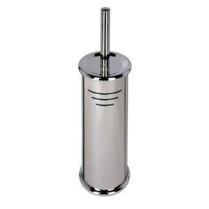 Geesa Hotel 511606 toilet brush holder upright (black brush head) chrome