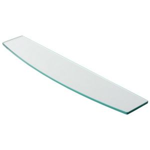 Geesa Luna 3048 Glasplatte 60 cm Klarglas