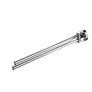 Geesa Luna 5505 2-lids towel holder 435mm chrome
