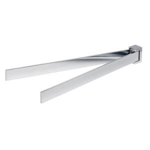 Geesa Modern Art 350502 2-lids towel holder 403mm chrome