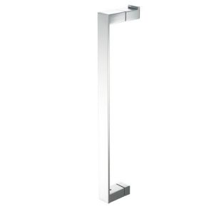 Geesa Modern Art 35590245 shower door handle 45cm with knob chrome