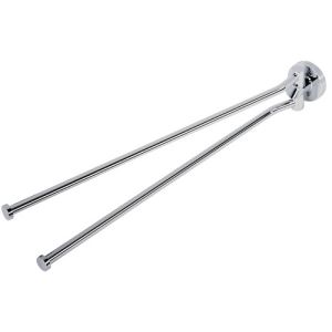 Geesa Nemox 650502 2-Deckel Handtuchhalter 406mm chrom