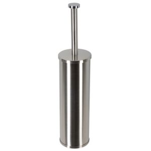 Geesa Nemox Stainless Steel 651105 toilet brush holder (white brush head) stainless steel brushed
