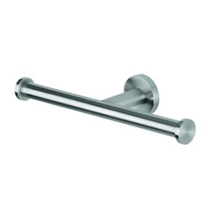 Geesa Nemox Stainless Steel 651805 double toilet roll holder stainless steel brushed