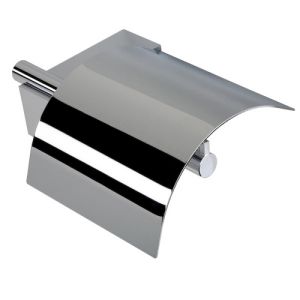 Geesa Nexx 750802 toilet roll holder with flap chrome
