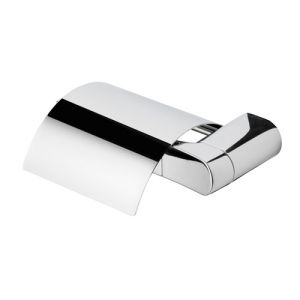 Geesa Wynk 450802L toilet roll holder with flap chrome