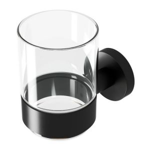 Geesa Nemox Black 91650206 Zahnputzbecherhalter mattschwarz