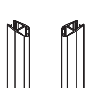 HSK Atelier E78055 magnetic strip 45 degrees, set of 2 pieces, 200cm, 8mm, chrome *no longer available*