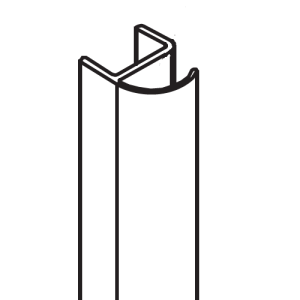 HSK Atelier Pur E77065 seal vertical, 200cm, 8mm *no longer available*