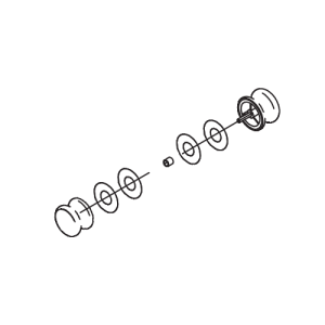 HSK Atelier Pur E77140-1 Knaufgriff rund, chrom *nicht mehr lieferbar*