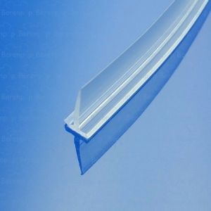 HSK E100067-185-15 slide-in rubber for shower profile 150cm length - 18.5mm high