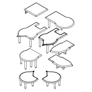 HSK E85205-2 Abdeckkappen