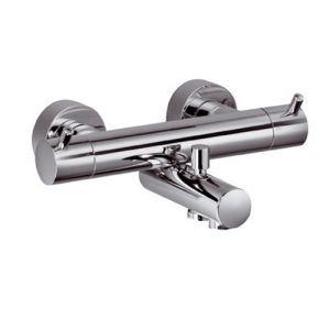 HSK Shower & Co! 1100008 opbouw badthermostaat rond chroom