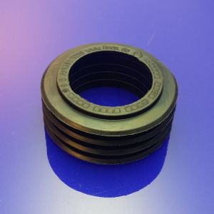 Haas 3215 rubber seal for flush pipes ø55mm for wall-mounted toilet
