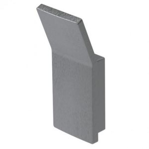 Haceka Aline 1208689 hook brushed gray