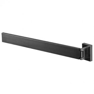 Haceka Rand 1208809 1-Deckel Handtuchhalter 390mm graphit