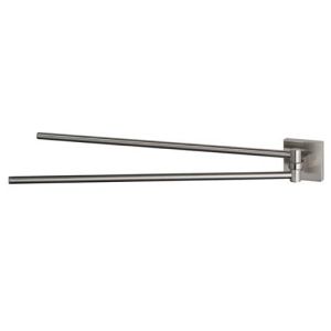 Haceka Mezzo Tec 1113985 2-Deckel Handtuchhalter 420mm Edelstahl gebürstet