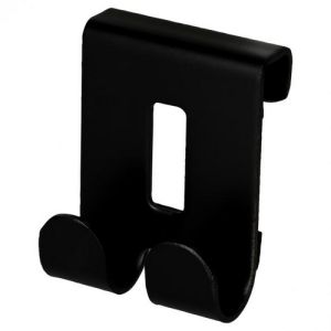 Haceka Selection 1209522 Doppelhaken mattschwarz